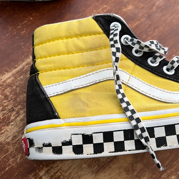 yellow checkered vans - Picture 7 of 7